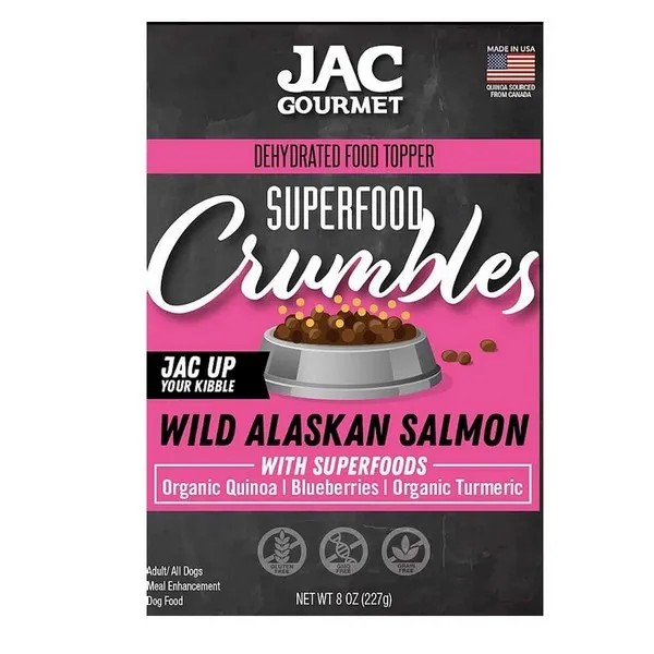 1ea 8 oz. Jac Salmon Crumbles Topper - Health/First Aid
